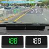 Автомобильный GPS HUD Head Up Display Цифровой спидометр на лобовом стекле Спидометр КМ/Миль/Ч для автомобиля Грузовик Plug and Play Автозапчасти Аксессуары