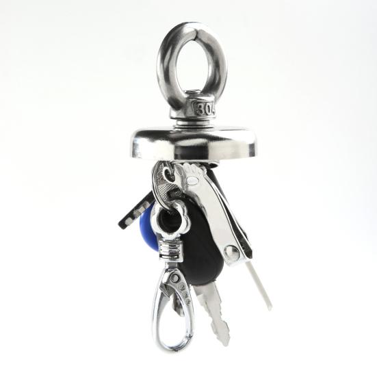 Магнитный крючок 25/32/36/48/60 мм. Мощное полированное мини-сверхмощное подвесное кольцо.