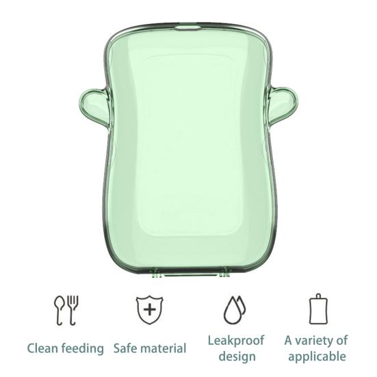 Держатель для мешочка, коробка с защитой от сдавливания, беспорядок от разливов, для самостоятельного кормления младенцев