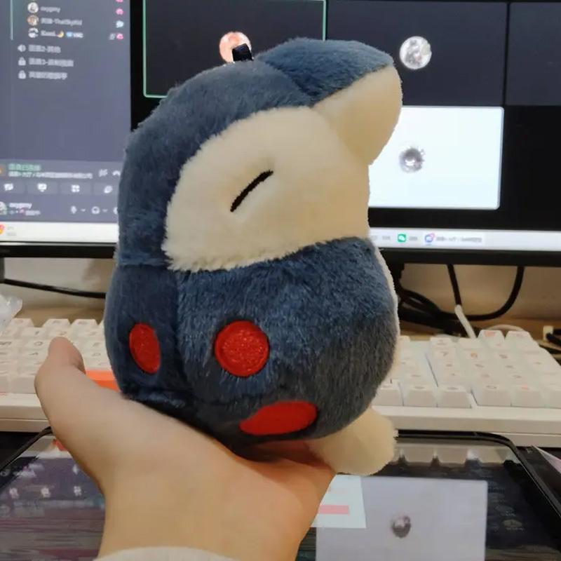 Latest 15Cm Anime  Cyndaquil Plush Stuffed Animal Toys Plush Cute Room Decoration Dolls Plush Keychain Birthday Surprise Present