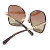 Chanel 3D Letter Logo Irregular Frame Sunglasses Unisex sunglasses Tortoise CH4283-C429S9