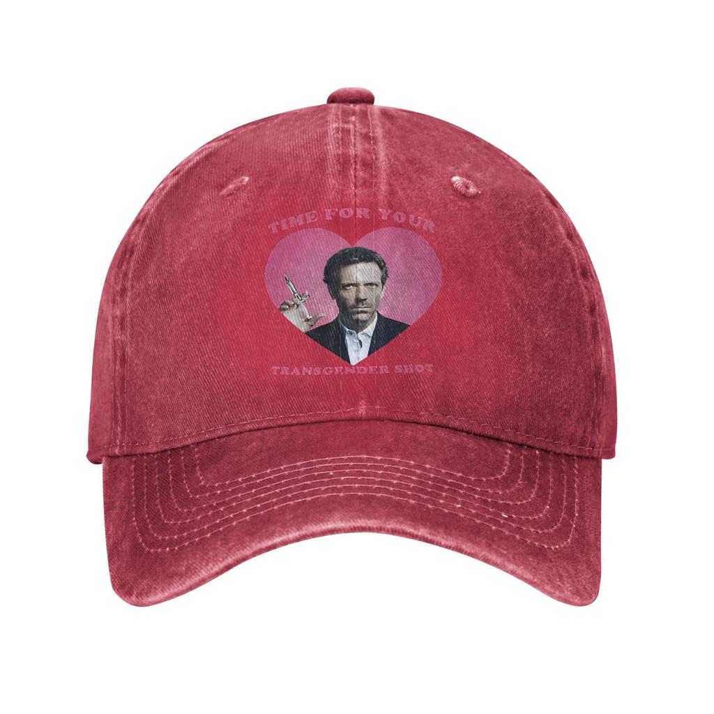 Dr Gregory House Md Sun Baseball Cap  Unisex Women Custom Logo Trucker Hat Summer Fitted Retro Tennis Skate SunProof Baseball Caps