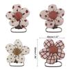 Cotton Pacifier Clips DIY Pacifier Clip Pacifier Clip Holder for Teething Baby Toddler Cute Small Flower Shaped Durable