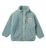 Roxy Retro Logo Embroidered Padded Boa Jacket TJK234083 Girls' (Blue)