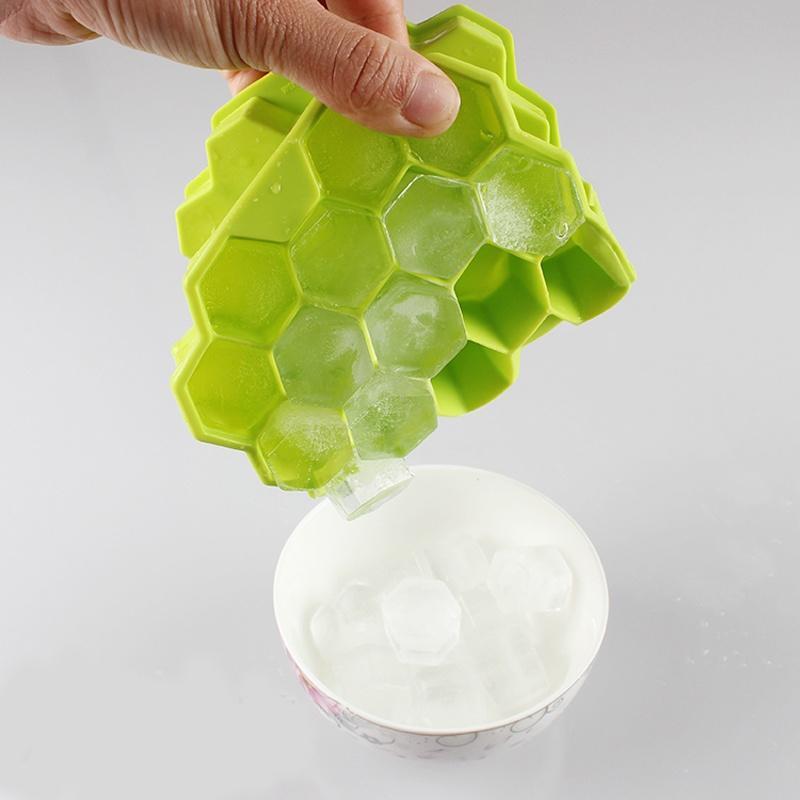 Silicone Honeycomb - Shaped Ice - Making Ice - Making DIY Tools Porous Chocolate Soap Mold