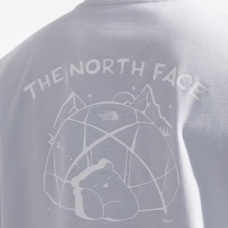 The North Face Унисекс дышащая футболка с коротким рукавом и круглым вырезом