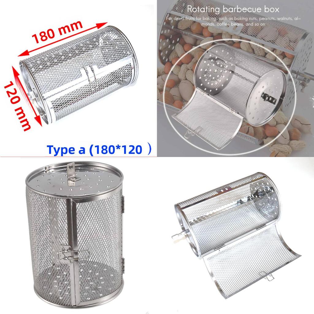 Multifunctional Stainless Steel Roasting Grid With Easyclean Features For Nut And Grain Baking