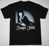 JOAN JETT THE BLACKHEARTS THE RUNAWAYS Черная Футболка Подарок семья D754 Унисекс Футболка