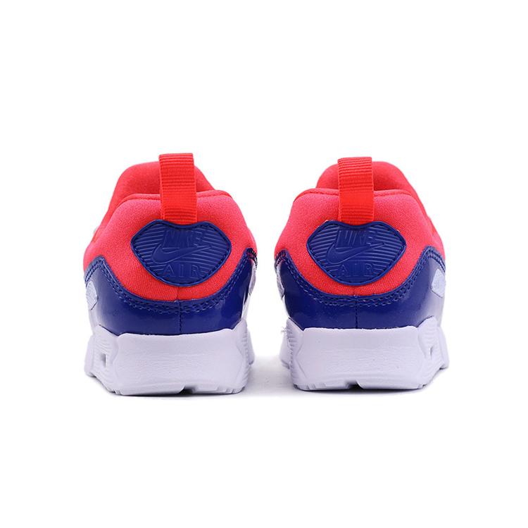 Nike Маленькие 90 Нескользящие Амортизация Низкие Беговые Кроссовки Красный Синий Белый Младенец И Малыш 881924-604