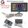 DC 5V/12V/24V AC 110V-220V Светодиодный цифровой терморегулятор Термопара типа K Термостат Регулятор Контроль нагрева и охлаждения