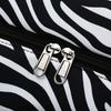 Large-capacity hand-held striped travel bag portable luggage storage bag for women's business handbag
