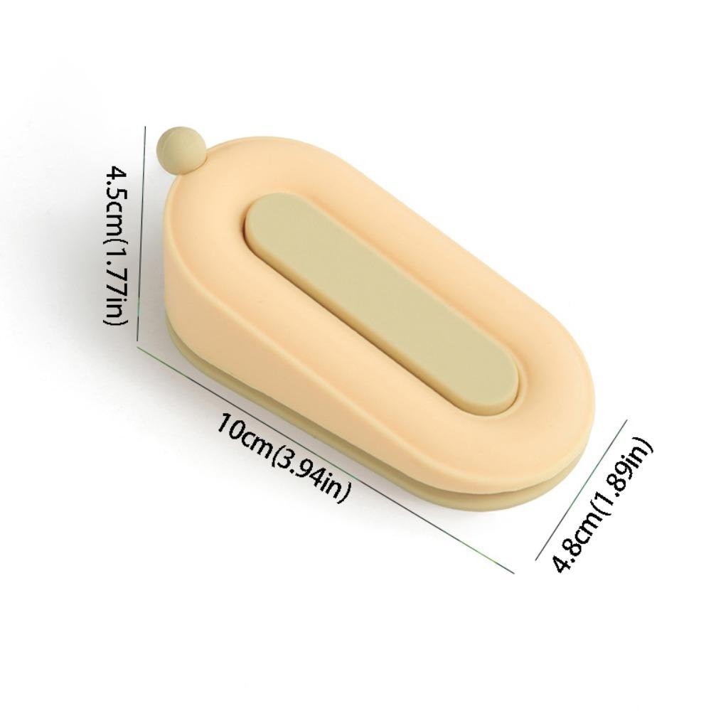 Removable Door Stopper Silicone Material Anti-Collision Stopper Rear Retainer Doorstops  For Carpet