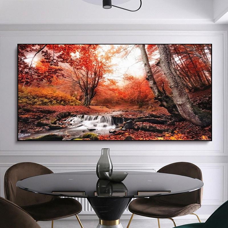 Алмазная картина Пейзаж 5D Алмазная картина Набор Набор для вышивки крестом Алмазные точки Картина Мозаика