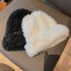 New Women's Autumn and Winter Thickened Warm Imitation Fur Ear Protection Knitted Hat Beanie