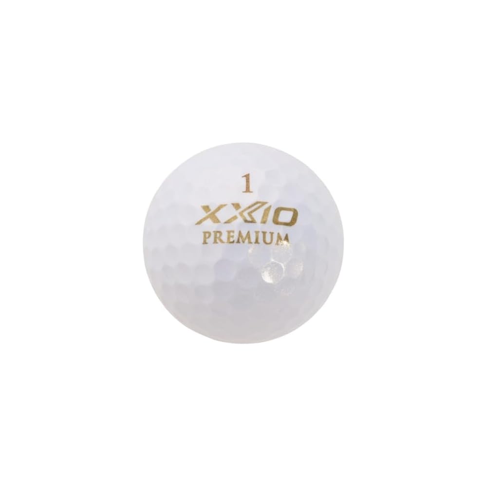 Мячи для гольфа Dunlop XXIO Premium Royal Gold Модель 2020 года Упаковка 12 шт.