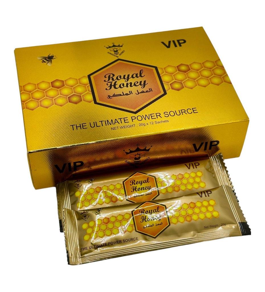 Royal Honey Honey BeeActive Herbal Honey 12x20g Performance Effective (24 Hours Effective)