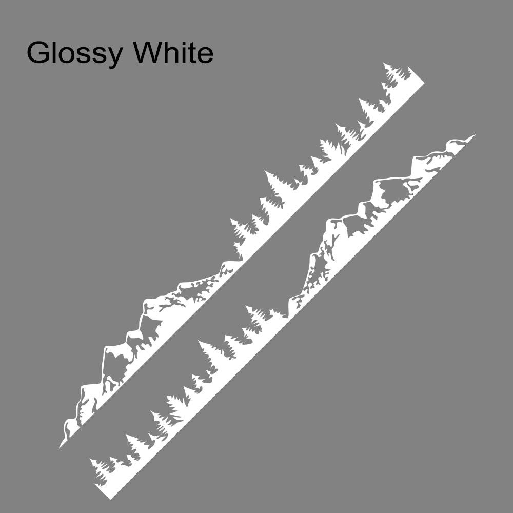 2PCS Car Side Door Stickers For Mercedes Benz Citan 109 Tuning Accessories Camper Van Mountain Graphics Vinyl Film