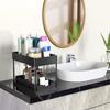 Under-Sink Organizer Bathroom Storage Rack Strong Load-bearing Rustproof Easy To Install 2 Tier Cabinet
