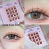 Feather Fan Colored Eyelashes: Gentle 3-Step Cosplay & Daily Wear