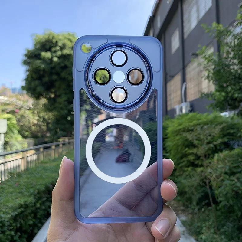 Для OPPO Find X8 Pro X7 Ultra MagSafe Пленка для защиты камеры Чехол Для Find X6 Pro X8S Plus Мягкий силикон Ударопрочный Прозрачный Бампер