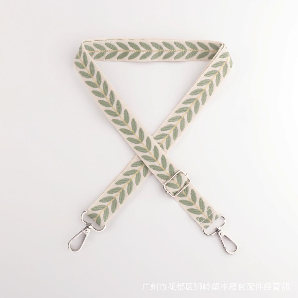 New Small Fresh Mobile Phone Lanyard Crossbody Bag Shoulder Strap Accessories Adjustable Leaf Pattern Lightweight Pendant Strap