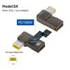 PD100W Type-C to DC Plug Converter USB C to DC Laptop Charging Adapter Power Charger Connector Tip for Lenovo Thinkplus HP DELL 5