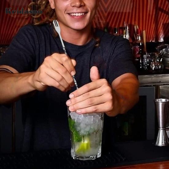 1 комплект многоразовой рифленой головки для смешивания коктейлей пищевого качества с полированной поверхностью, инструмент для бармена