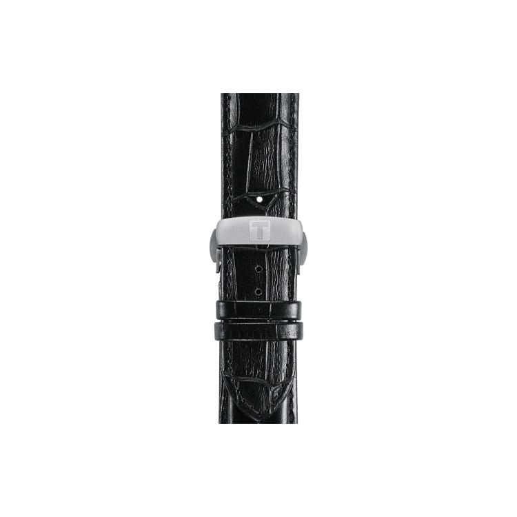 Tissot Мужские часы Tissot T-Classic Couturier с кварцевым механизмом, водонепроницаемостью 100 м, 39 мм, черный циферблат, корпус из нержавеющей стали T035.446.16.051.00