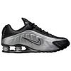 Nike Кроссовки унисекс Shox R4 Металлик Серебристый Черный HQ1988-007