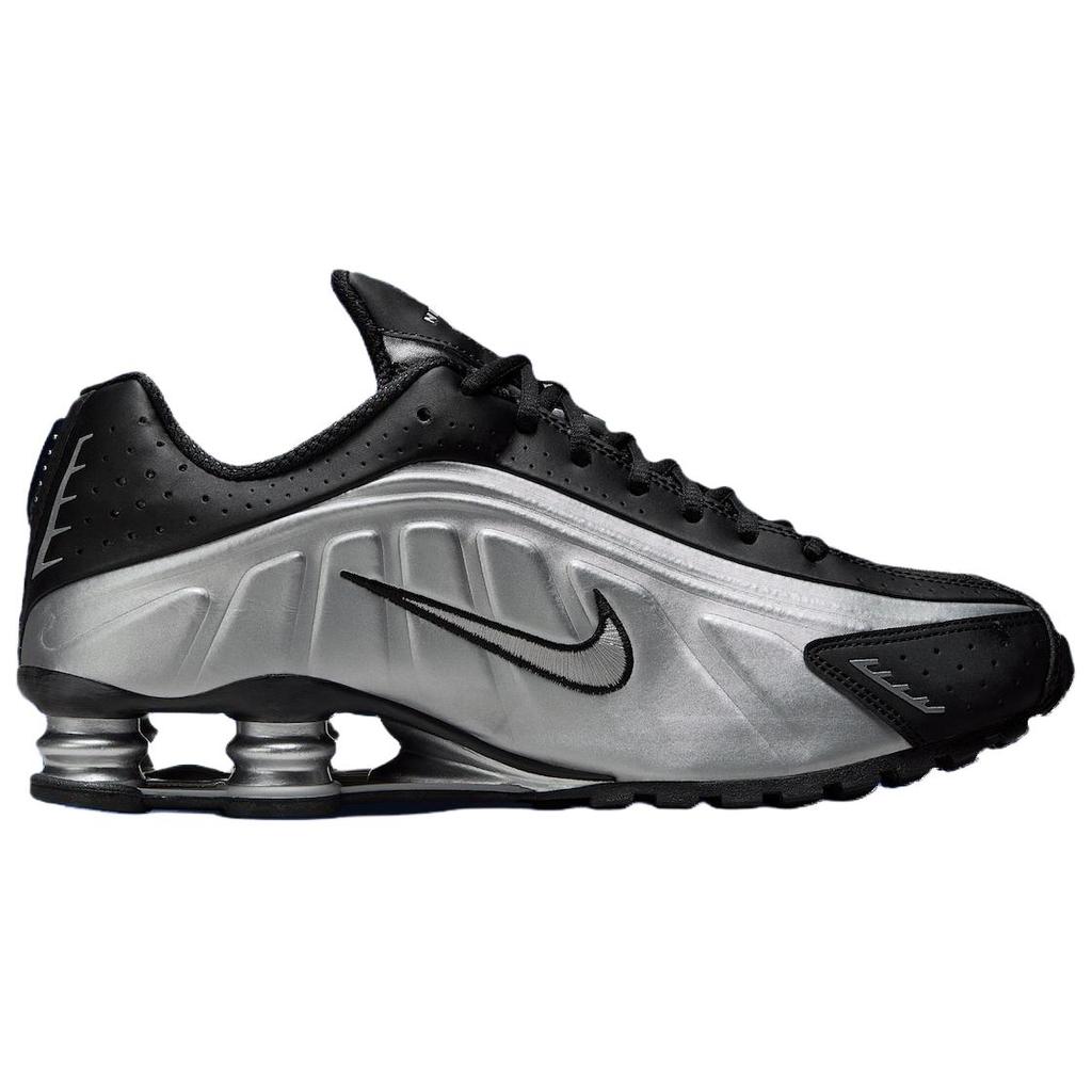 Nike Кроссовки унисекс Shox R4 Металлик Серебристый Черный HQ1988-007