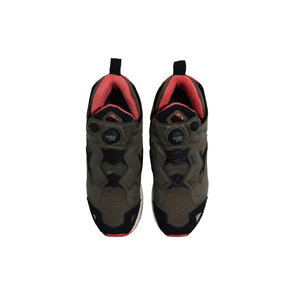Reebok Instapump Fury 95 Arny Green Orange Flare Кроссовки унисекс Army-Green Core-Black Semi-Orange-Flare GZ2187