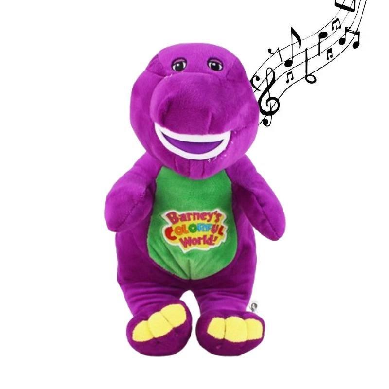 Sing Barney Purple Song Plush Doll Toy Fan Gift Cute Design Soft Interesting