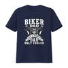 Biker Dad Like A Normal Only Cooler T Shirt Motorbike For Motorcycle Funny Rider I Am vintage Washed graphic Casual Unisex