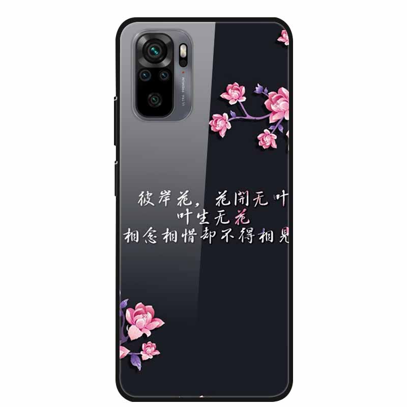 Закаленное Стекло Чехол для Redmi Note 10 Pro Чехол Жесткий Чехол для Xiaomi Redmi Note10 5G Чехол для Телефона Note10 Pro Fundas Бампер из ТПУ