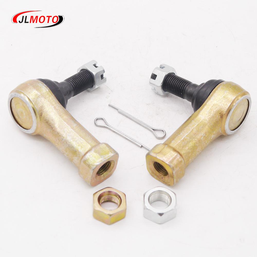 1Pair M12 Tie Rod End Kits Ball Joints Fit For Yamaha Rhino 400 500 570 650 800R 1000 HiSUN Can-Am Polaris Renegade Outlander