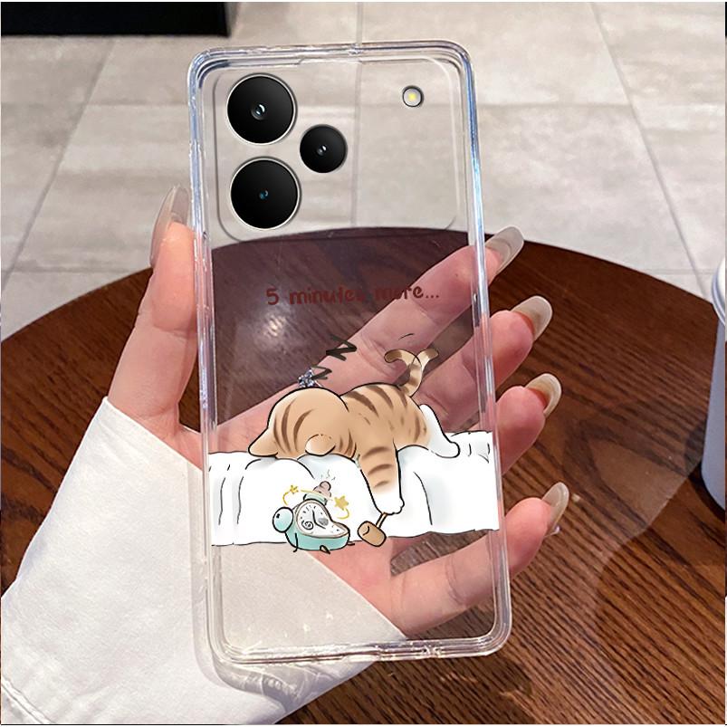 For Realme P4 5G Cover Realme P4 Pro 5G RMX5116 Case Clear Luxury Cute Love Heart Rabbit Funny Painted TPU Soft Silicone Casing