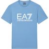 Мужская футболка из хлопка EA7 с логотипом, топ 7M001412-AF22264-UB064