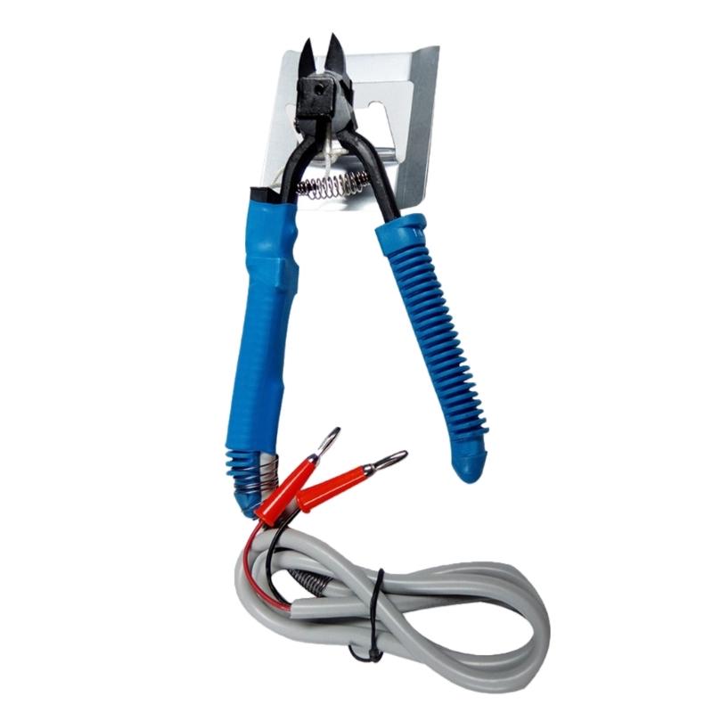 HT200/HT180 Электрические термоножницы Термокусачки Бокорезы Диагональные плоскогубцы Инструмент с блоком питания