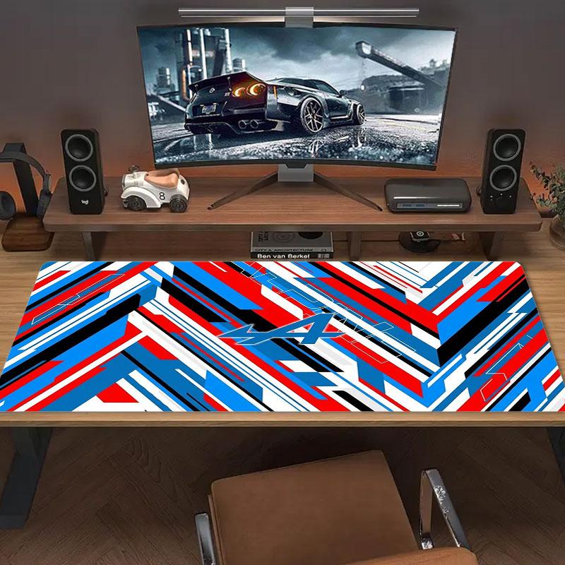 Большой коврик для мыши Alpine F1, большая игровая подушка для стола, нескользящий коврик XXL для ноутбука, планшета, мини-ПК, игровой коврик с заблокированным краем