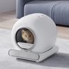 Automatic Smart Cat Litter Box Self Cleaning 65L App Control Pet Cats Toilet Litter Tray Fully Enclosed Ionic Deodorizer New