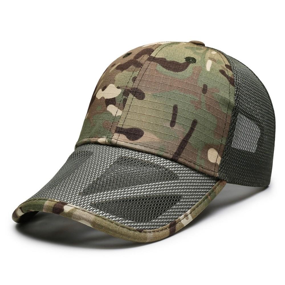 Summer Baseball Cap Breathable Sun Protection Sun Hat Adjustable Mesh Sunscreen Hat for Outdoor Activities
