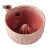Berry Rinse Basket Ceramic Washing Bowl with Drainage Hole, 360 Degree Self Vegetable Soaking Rinsing Fruit Bowl, Fresh Cleaning Strainer Produce