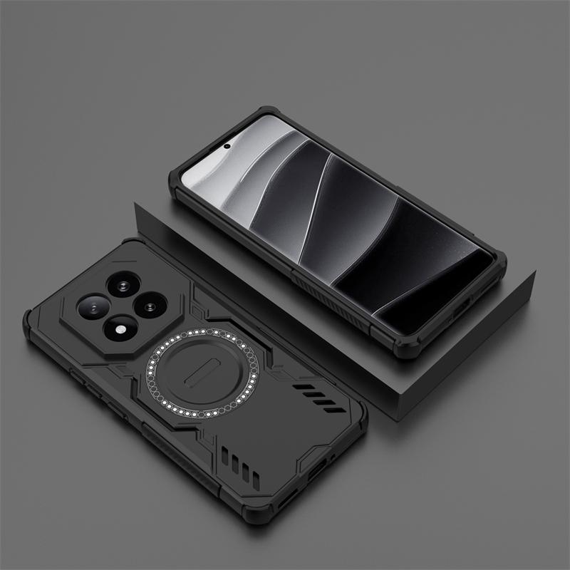 Case For Redmi Note 14 Pro Plus Magnetic Adsorption Wireless Charge Cover Redmi Note 14 Pro Case For Redmi Note 14 Pro Plus Case