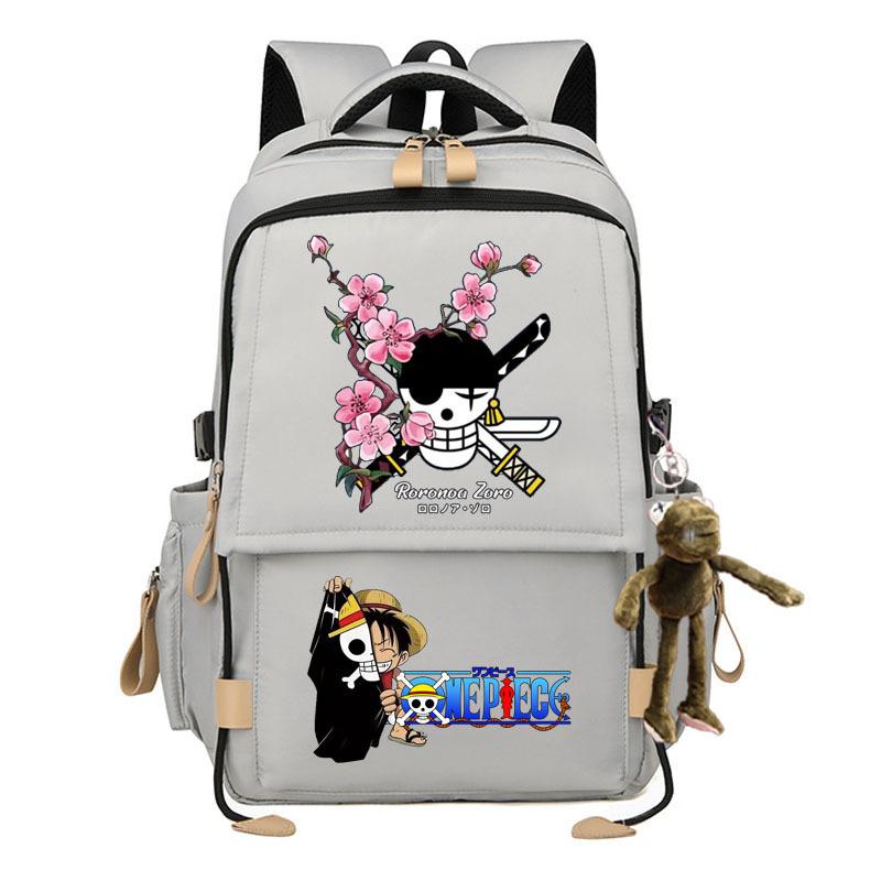 ONE PIECE Backpack Teen Student Large Capacity Fashion Backpack
