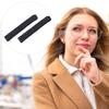 3 Pair Eyeglasses Temple Tips Sleeve Retainer Anti-Slip Comfortable Knitting Glasses Temple Tips Cover for Glasses
