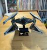 Космический корабль MOC TIE Interceptors Building Blocks Modified from Imperial Fighters Model DIY Assembly Bricks Toys Gift