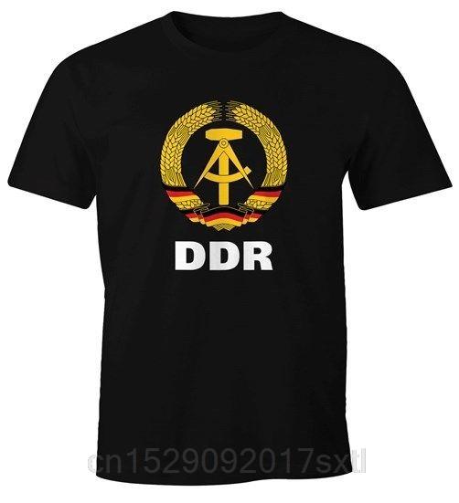 Summer Casual Unisex T Shirt Good Quality Tshirt Wm Ddr Nostalgie Funshirt Tshirt