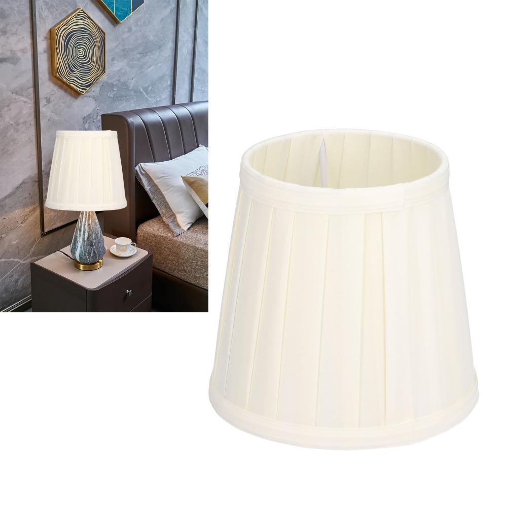 3PCS Clip On Design Lampshade Fabric Chandelier Lamp Shades Simple Lamp Cover Wall Lamp