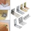 4/8pcs Triangle Brace Bracket L-Type Heavy Duty 90 Degree Joint Right Corner Angle Bracket Fastener Shelf Support Furniture Tool