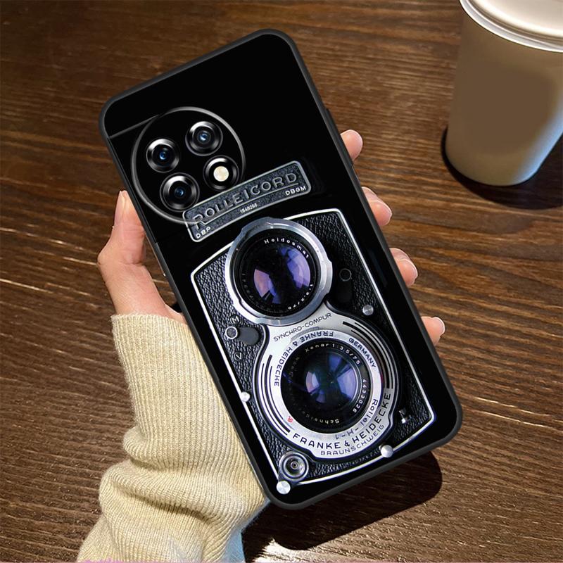 Ретро Чехол-Фотоаппарат Для OnePlus 13T 10T 8T 10R 13R 15 R 13 12 11 9 10 Pro Nord CE 5 2 3 4 Lite N20 N30 Чехол